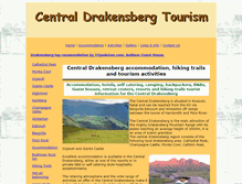 Tablet Screenshot of central-drakensberg.co.za